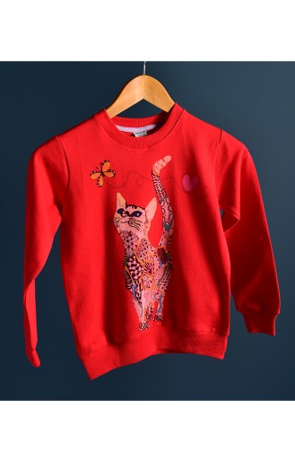 Red Baby and Children`s Sweatshirts 122-2