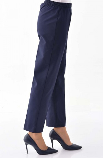 Pantalon Taille élastique 2055A-01 Bleu Marine 2055A-01