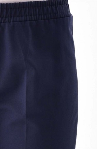 Pantalon Taille élastique 2055A-01 Bleu Marine 2055A-01