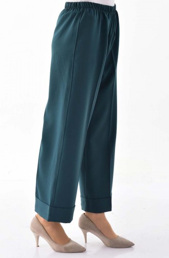 Elastic Waist Pants 5213-06 Green 5213-06