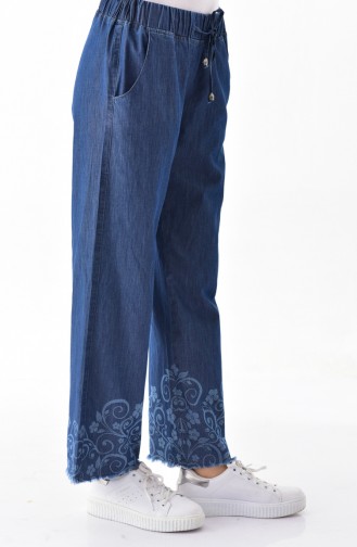 Navy Blue Broek 8067-01