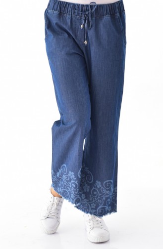 Dunkelblau Hose 8067-01