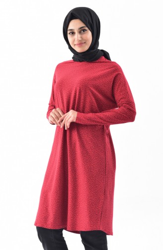 Patterned Tunic 7765-02 Red 7765-02