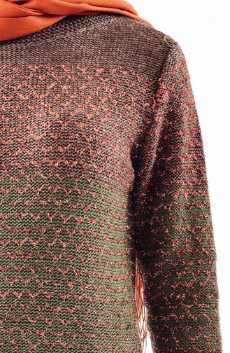 Knitwear Silvery Sweater 8010-01 Green 8010-01