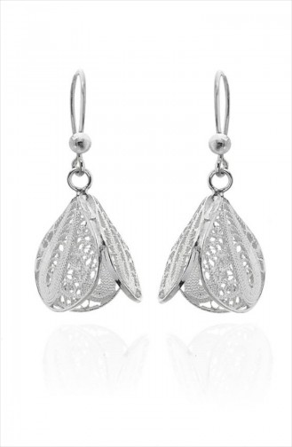 Silver Gray Earrings 101281022