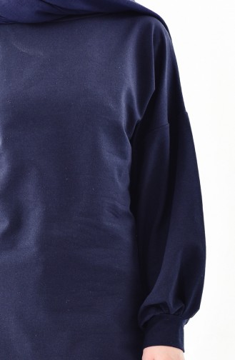 Sweatshirt Bleu Marine 18120-02