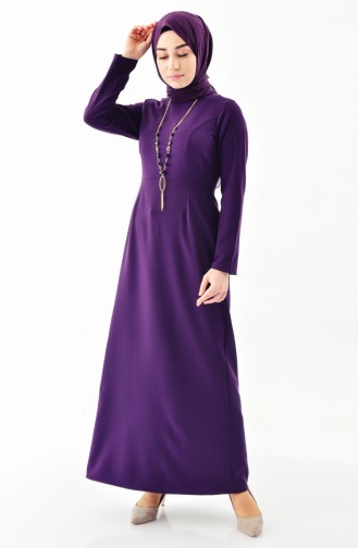 Necklace Dress 4529-02 Purple 4529-02