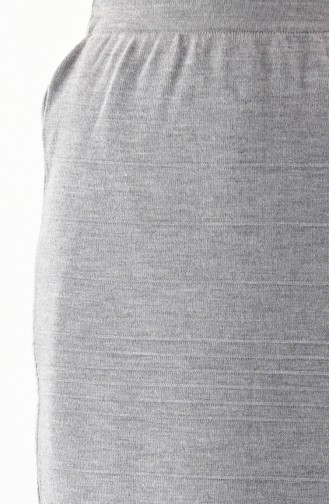 Pencil Skirt 3864-08 Gray 3864-08