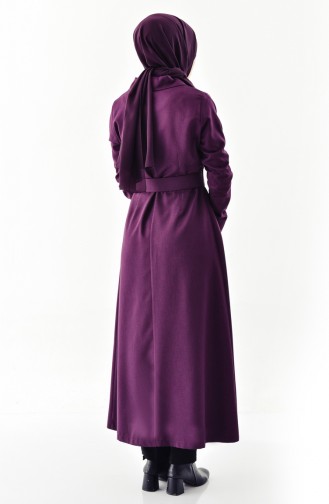 BURUN Belted Cape 61271-05 Purple 61271-05