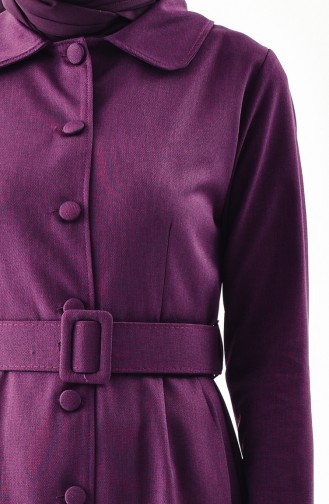 BURUN Belted Cape 61271-05 Purple 61271-05