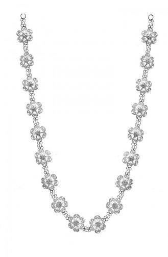 Silver Gray Necklace 101391004