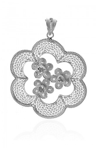 Silver Gray Necklace 101391009