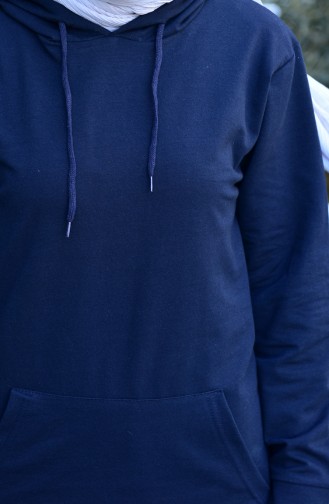Hooded Tracksuit Suit 18135-02 Navy 18135-02