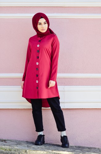 Garnili Tunik 8213-09 Bordo