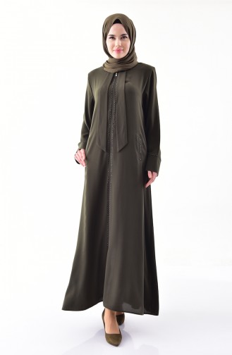 Khaki Abayas 0003-03