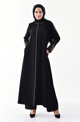 Black Abaya 0001-04
