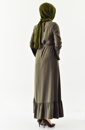 Khaki Abaya 6011-05