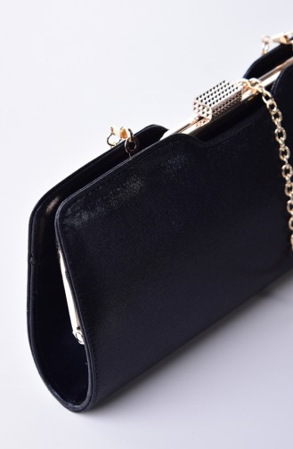 Black Portfolio Clutch 0413-02