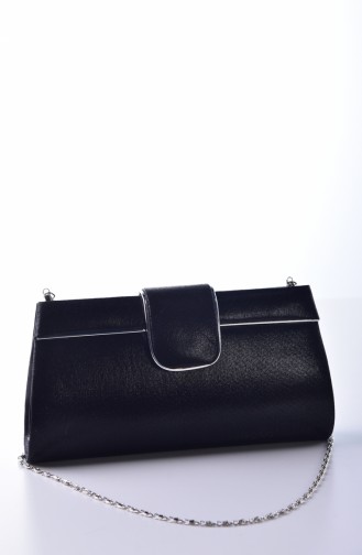 Sac de Soirée Pour Femme 0494-03 Noir 0494-03