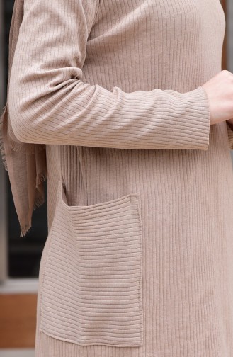 Tunik Pantolon İkili Takım 3316-10 Bej 3316-10