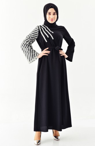 Black Hijab Dress 1907-03