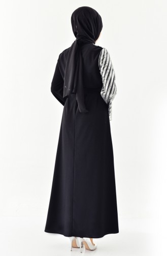 Black Hijab Dress 1907-03
