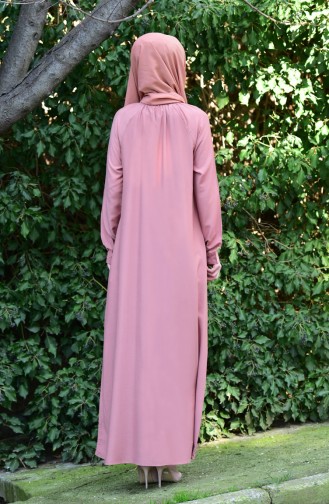 Robe Hijab Pelure d`oignon 8119-09