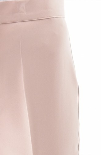 Pantalon a Boutons 1102-08 Beige 1102-08