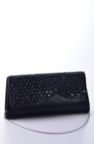 Black Portfolio Hand Bag 0314-01