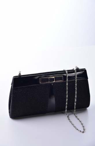 Black Portfolio Hand Bag 0416-02
