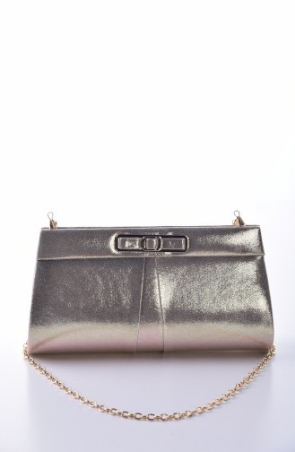 Dame Abendkleid Tasche 0416-02 Gold 0416-02