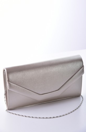 Light Gold Portfolio Clutch 0440-01