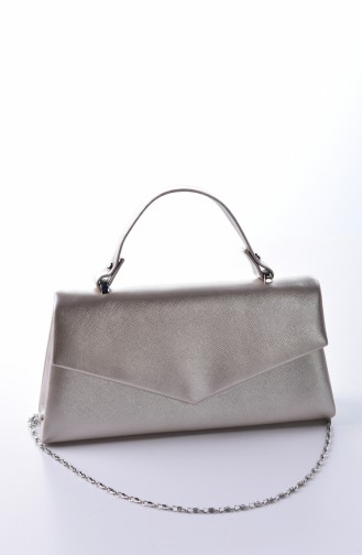 Sac de Soirée Pour Femme 0504-03 Or Clair 0504-03