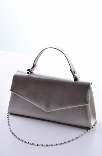 Sac de Soirée Pour Femme 0504-03 Or Clair 0504-03