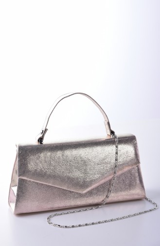 Sac de Soirée Pour Femme 0504-04 Or 0504-04