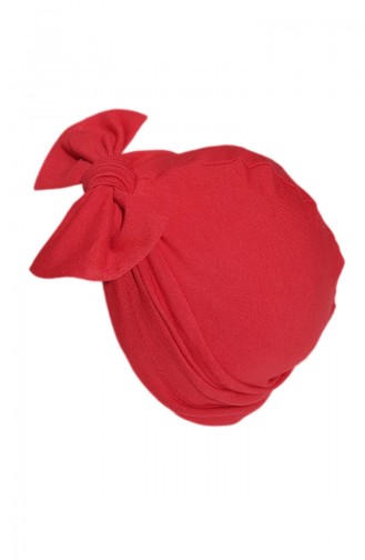 Bonnet avec Noeud BCB009 Rouge 009