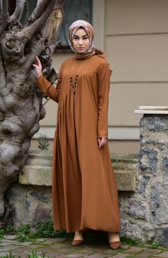 Tabak Hijab Kleider 10111-01