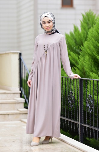 Nerz Hijab Kleider 10111-02