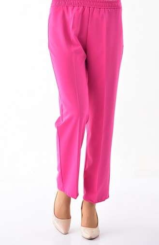 DURAN Elastic Waist Pants 2063A-01 Pink 2063A-01