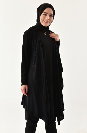 Tunic Vest Binary Suit 1142-01 Black 1142-01