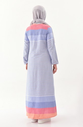 Robe Hijab Bleu 2028-08