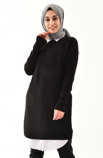 Knitwear Sweater 9006-01 Black 9006-01