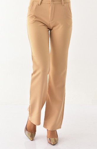 MIHRISAH Pocketed Trousers 2330-01 Beige 2330-01