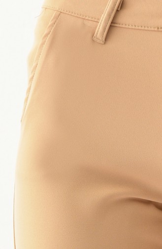 MIHRISAH Pocketed Trousers 2330-01 Beige 2330-01