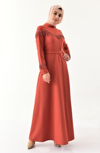 Lace Detailed Belted Dress 2020-06 Tile 2020-06