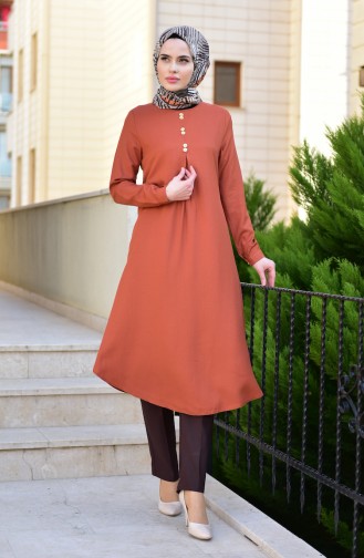 Buttons Detailed Long Tunic 2222-08 Tile 2222-08