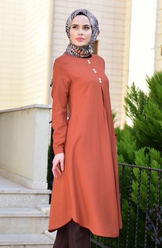 Buttons Detailed Long Tunic 2222-08 Tile 2222-08