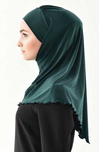 Emerald Green Ready to Wear Turban 7000-02