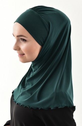 Emerald Green Ready to Wear Turban 7000-02