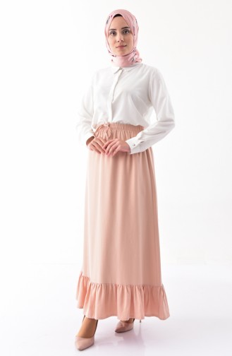 DURAN Pleated Skirt 1105A-02 Salmon 1105A-02